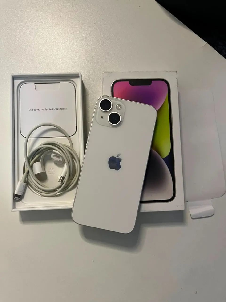 iphone 14 branco 128gb original