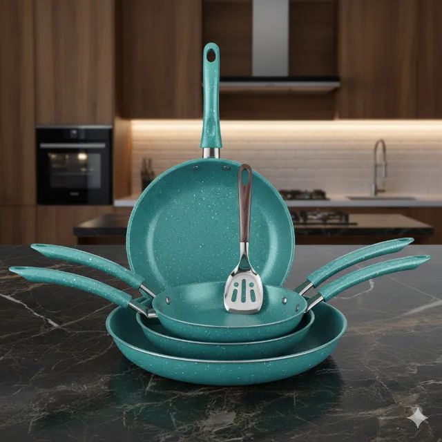 Jogo De Frigideira Rotoprint Antiaderente 3 Peças