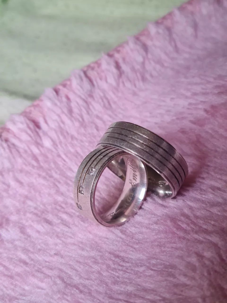 Aliança prata 925/Anatômicas  - Foto 4