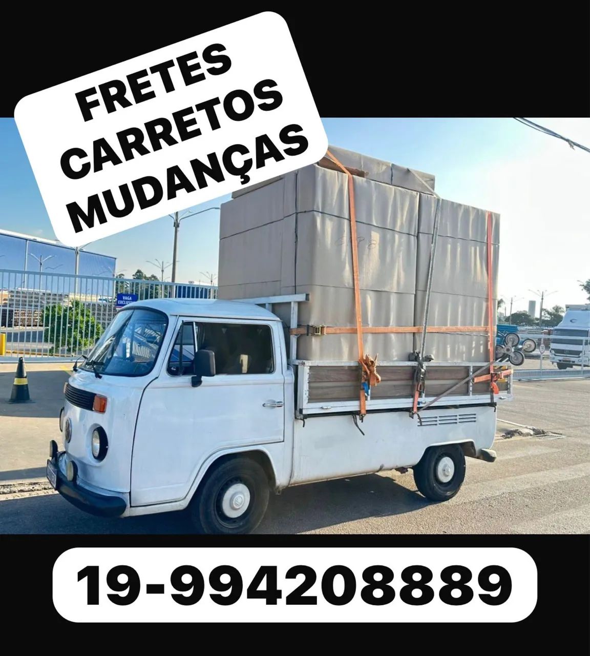 FRETES, CARRETOS E MUDANÇAS EM CAMPINAS E REGIÃO - RÁPIDO, SEGURO E COM PREÇO JUSTO