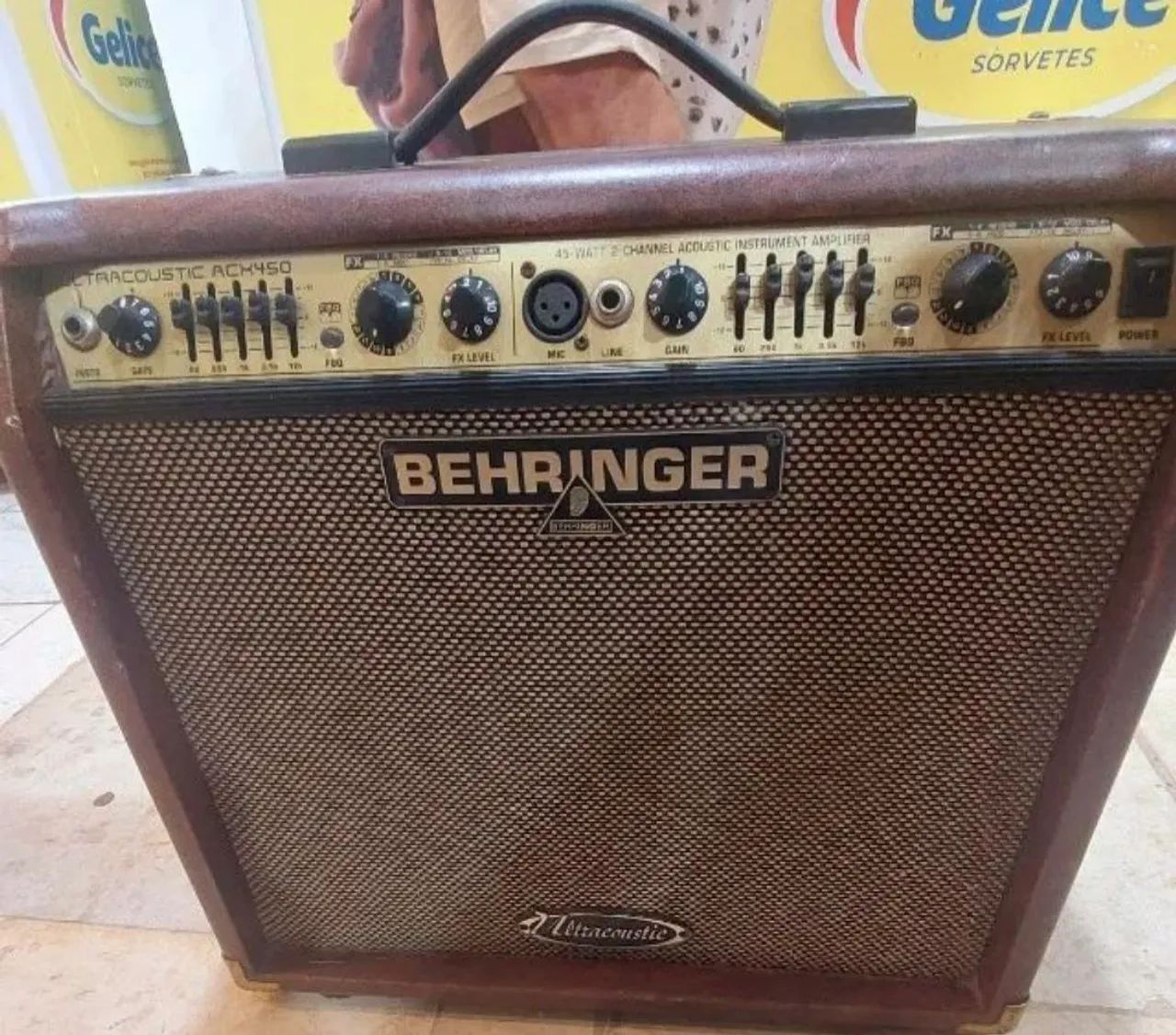 Amplificador Behringer 45w ACX450