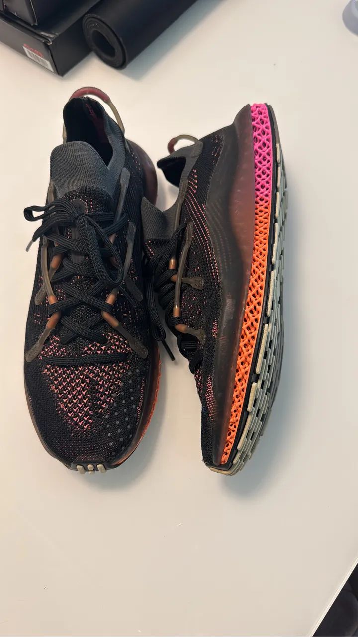Tênis adidas tam 40 BR, 9 US, adidas 4D Fusion, color way Preto