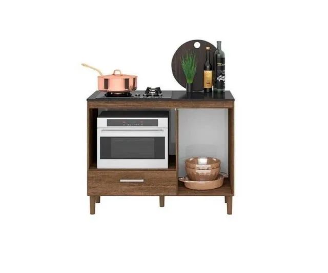 Balcão Fit P Cooktop 4 ou 5 Bocas  - Foto 5