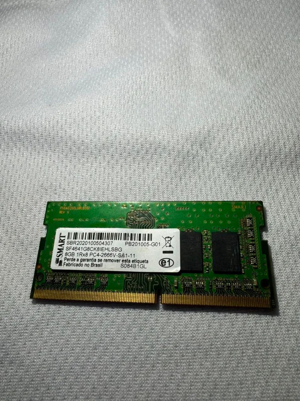 Memória Ram de notebook DDR4 8GB