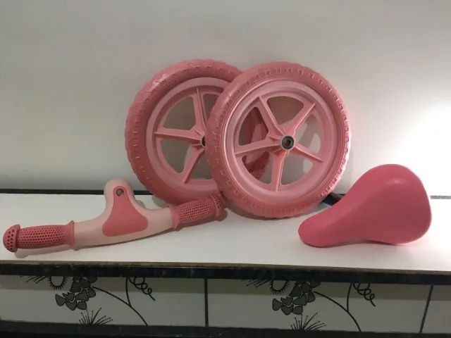 Bicicleta De Equilíbrio Rosa Unicórnio - Buba - Foto 4