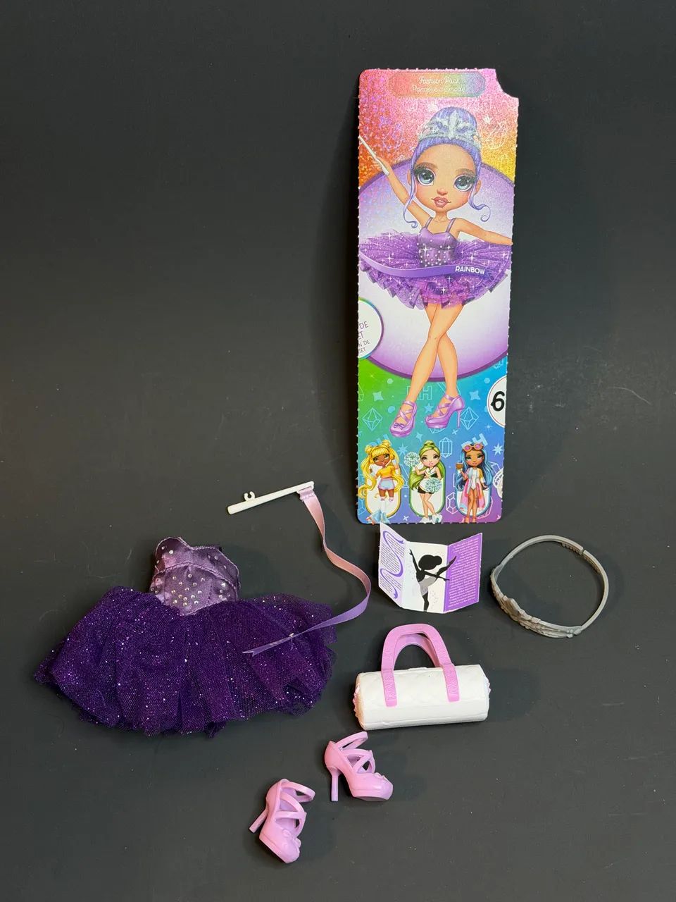 RAINBOW HIGH FASHION PACK VIOLET BAILARINA