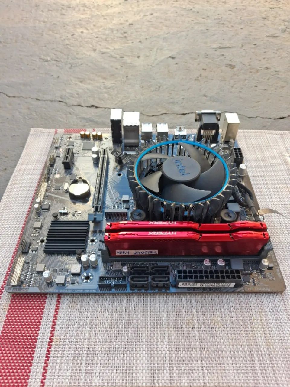 i3 12100F + 16Gb de RAM + GPU 2Gb + Placa mãe - Foto 2