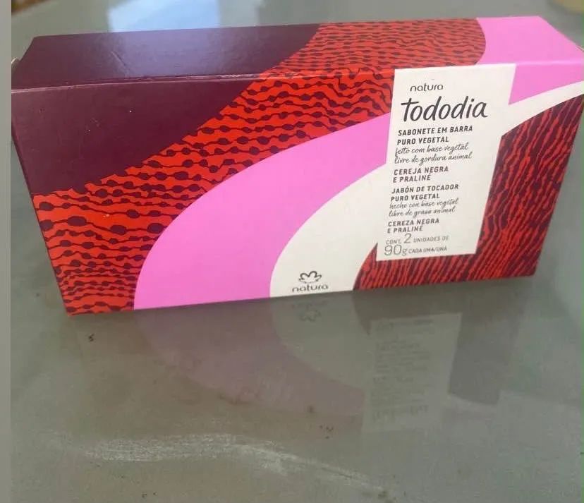 ? PROMOÇÃO   SABONETE CEREJA NEGRA E PRALINE , 2 UNIDADES ?  