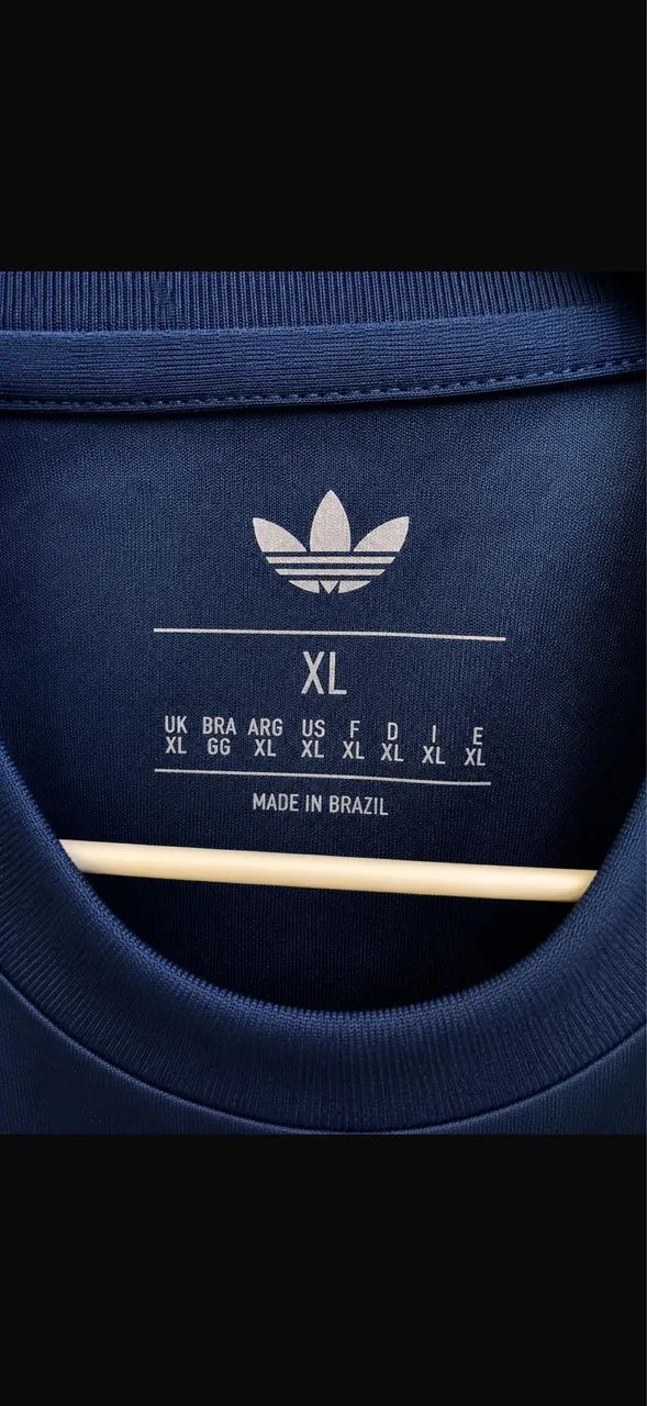 CROPPED ADIDAS BRASIL AZUL ORIGINAL  - Foto 4