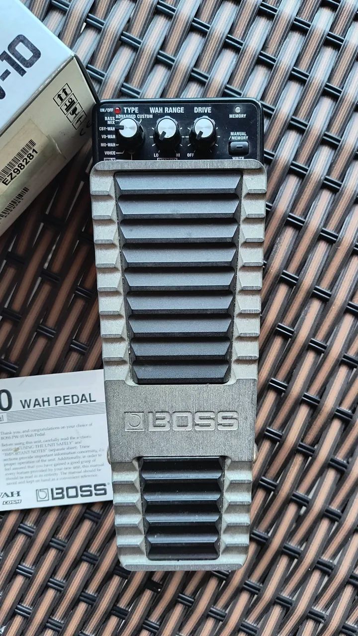 Boss Pw-10 Wha Pedal - Instrumentos musicais - Conjunto Ceará II