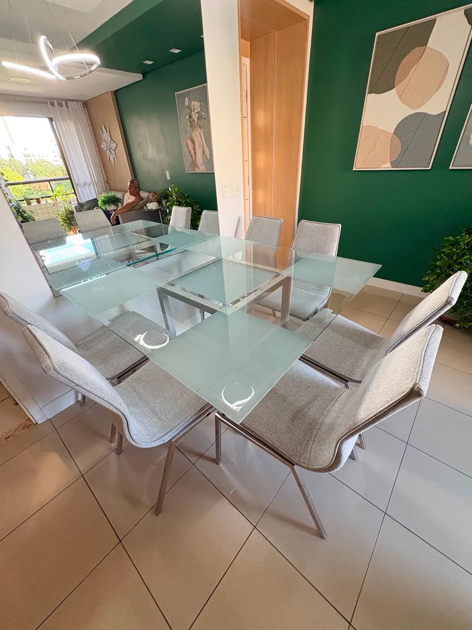 Mesa de inox com cadeiras  - Foto 4
