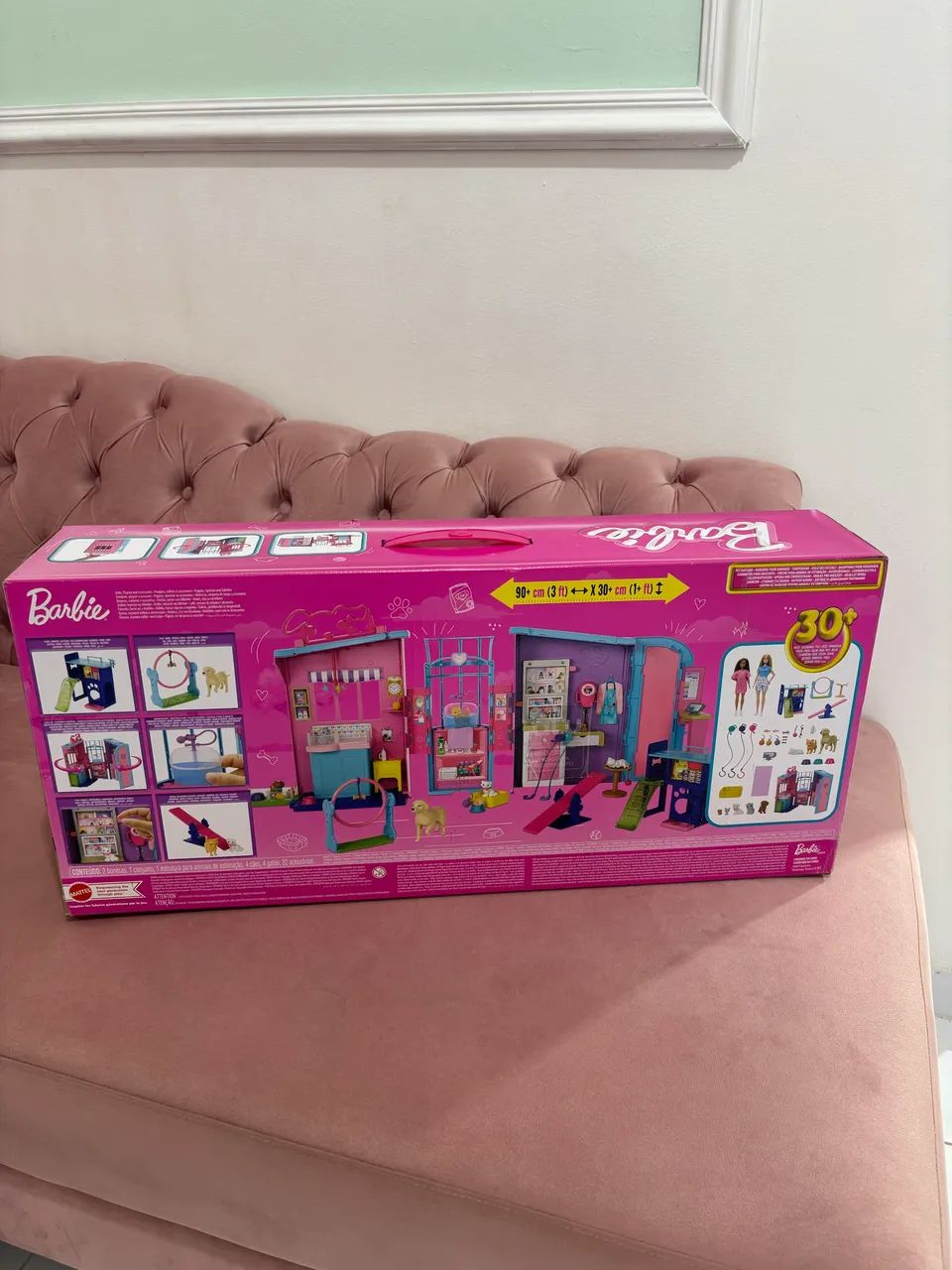 Barbie pet shop (LACRADO) com 2 Barbies inclusas  - Foto 3