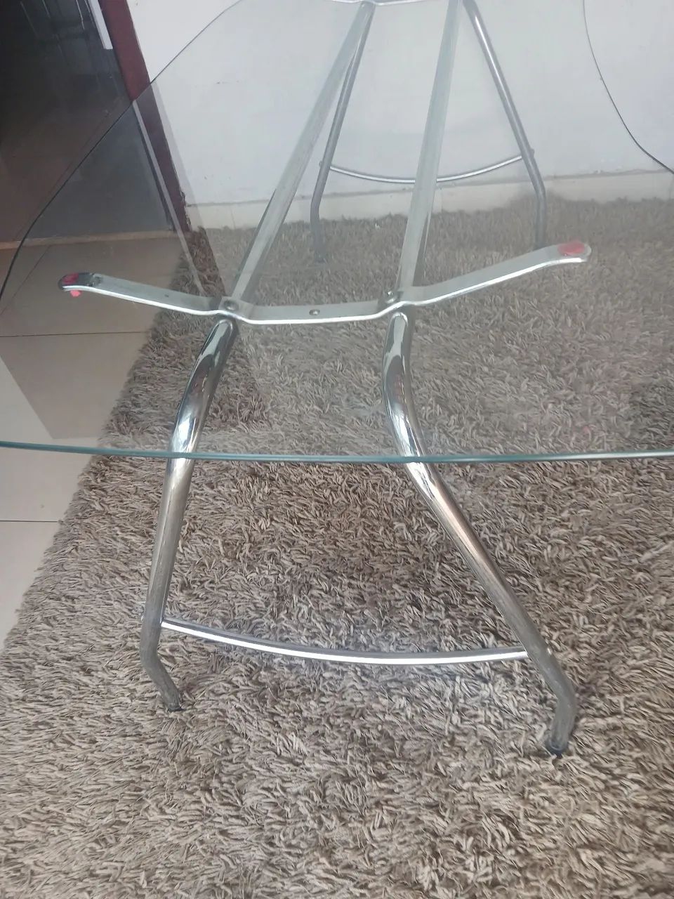Mesa de vidro  escritório  - Foto 4