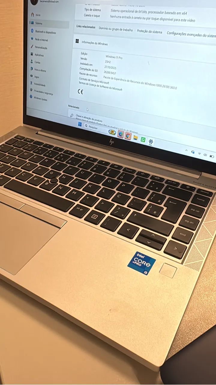 Notebook HP EliteBook 840 G8 Intel Core i5 16GB 238GB SSD - Foto 3