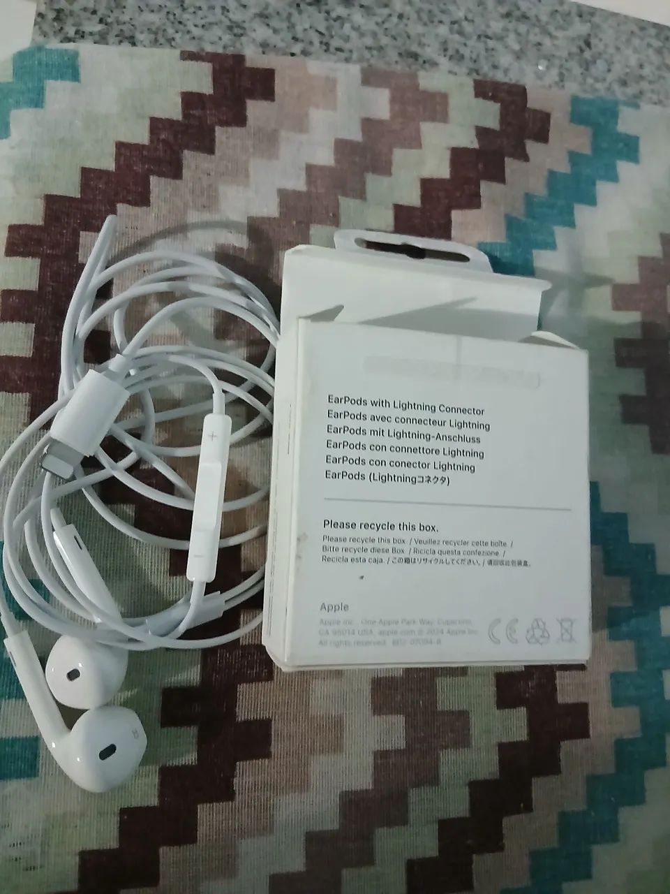 Carregador do iphone novo 