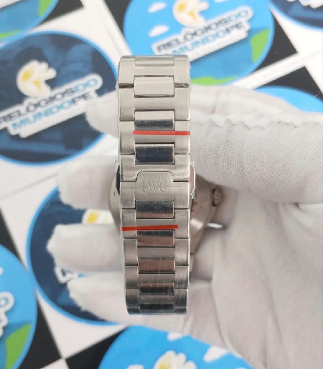 RELÓGIO IWC INGENIEUR GREEN AUTOMÁTICO  - Foto 5