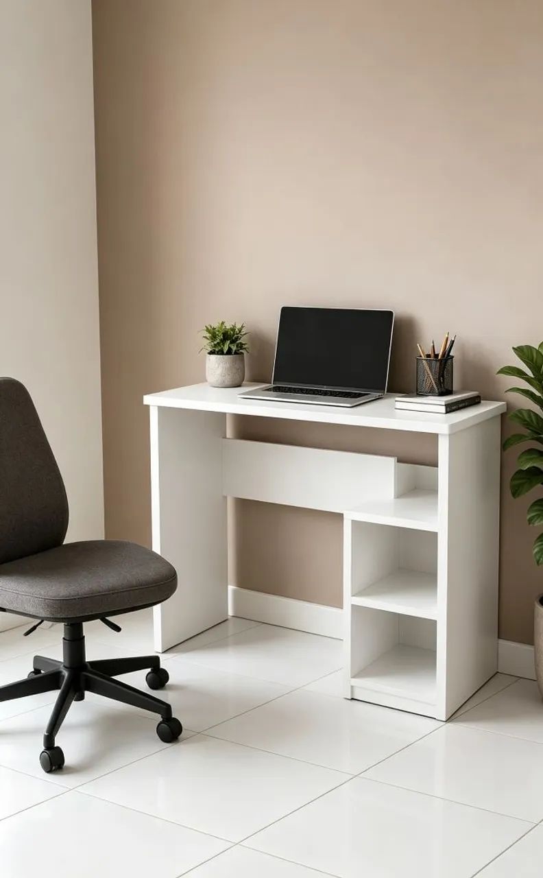 Mesa para escritório em mdf entrega grátis 