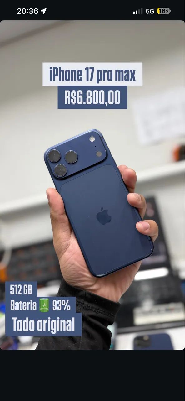 iPhone 17pro max 512g