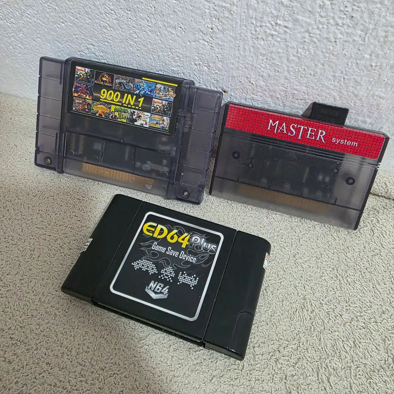 Everdrive de N64, master system e Snes