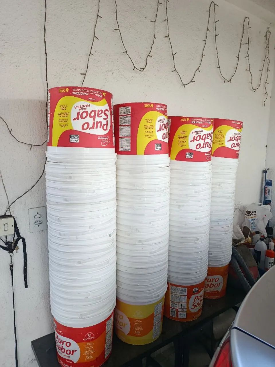 Balde de 15kg limpo R$ 4,00 - Foto 2