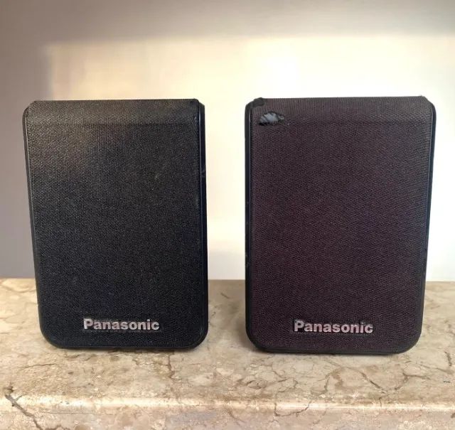 Caixa Som Panasonic Frontal Pc Multimídia Falante Home Par