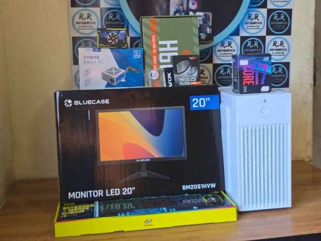 Pc Intel Core i7, SSD e Monitor 20"