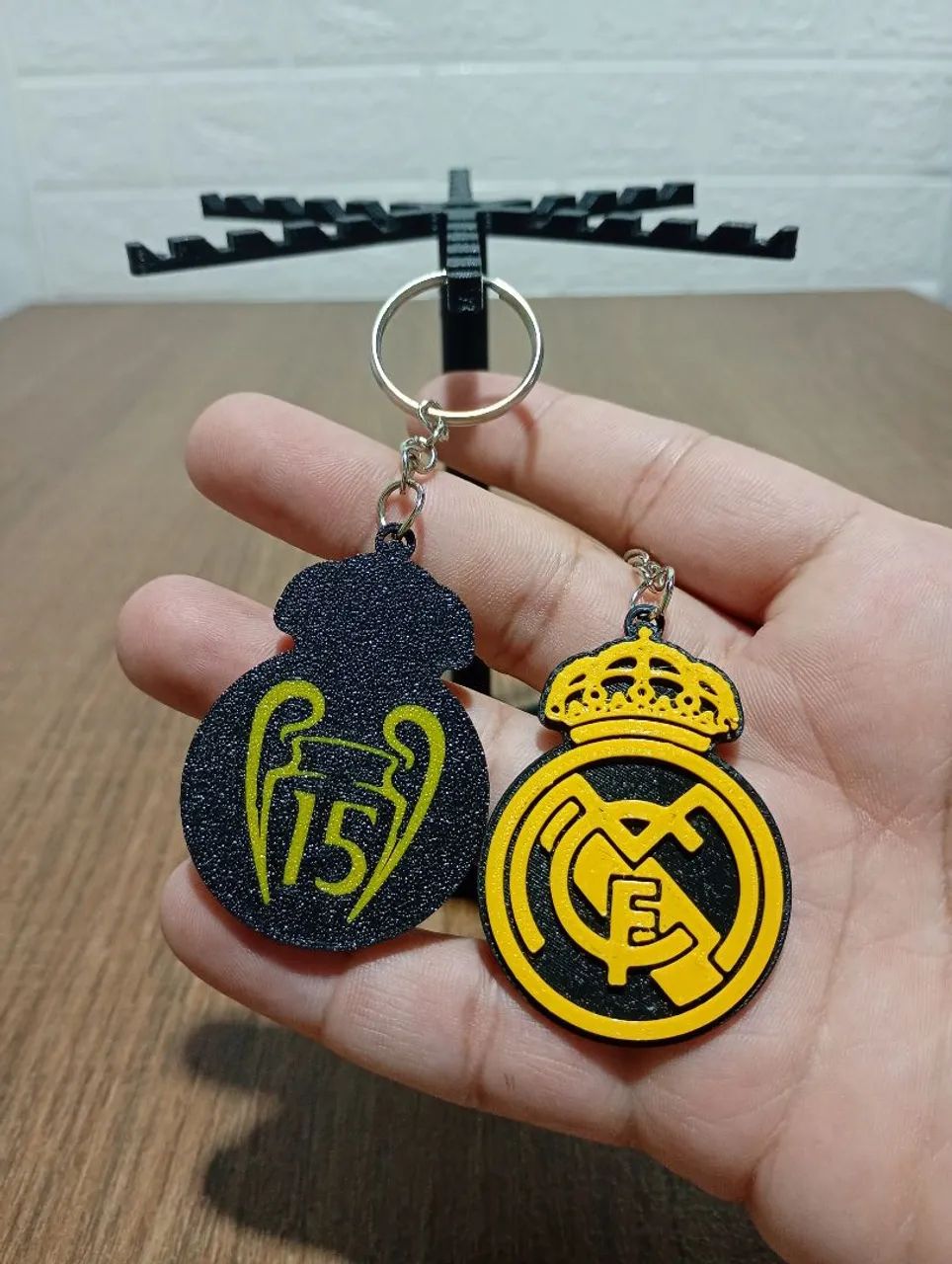 Kit 4 chaveiros do Real Madrid - Foto 5