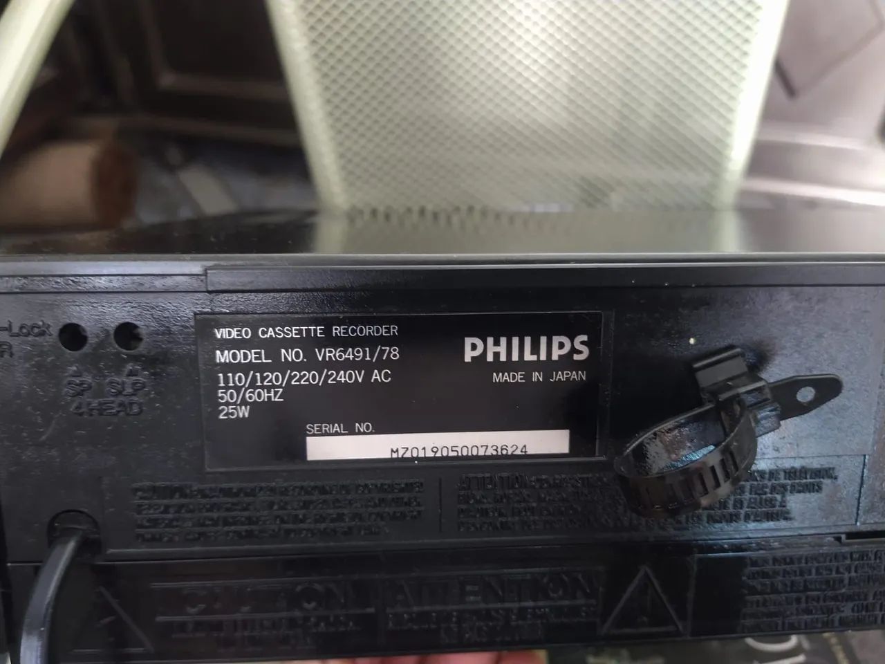 Vídeo Cassete Philips modelo VR 6491/78  - Foto 2