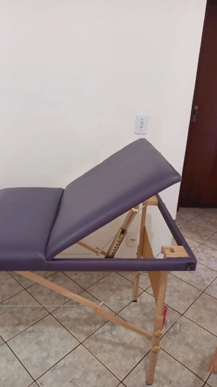 Maca para massagem com suporte de cabeça  - Foto 2