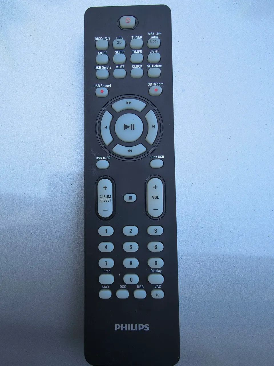 Controle Som Phillips 