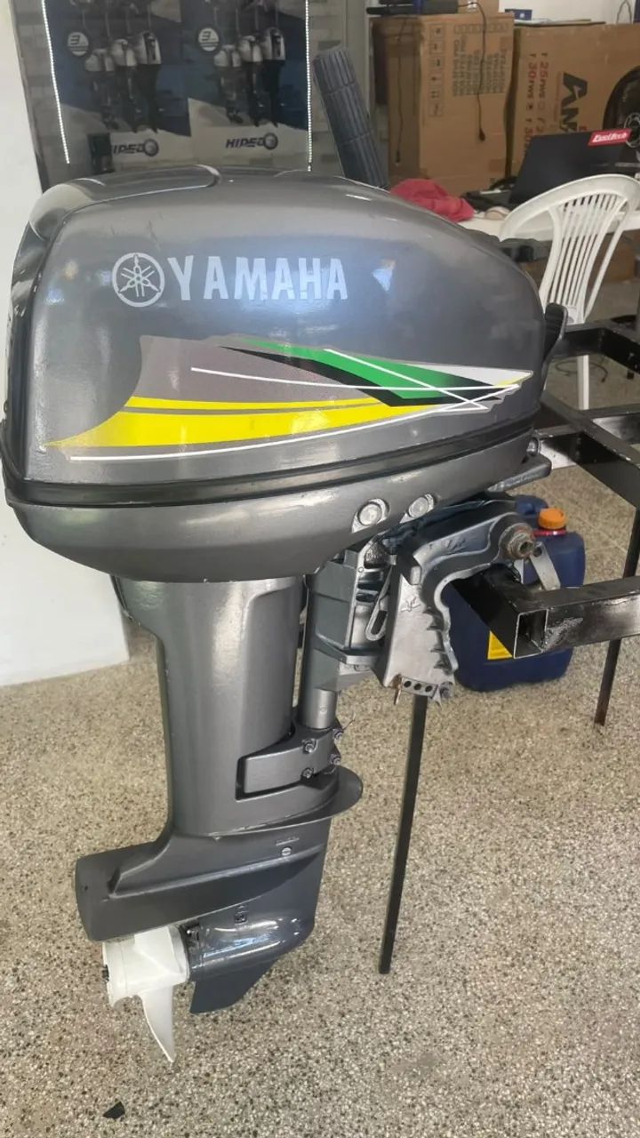 Motor de popa Yamaha 15hp 2T - Foto 3