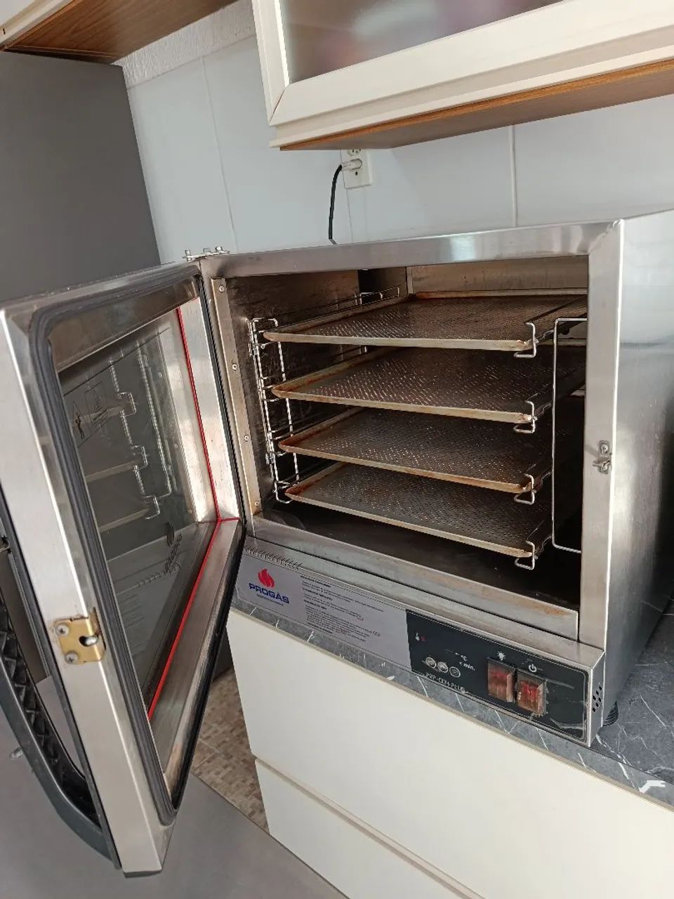 Forno elétrico turbo digital da progas + bancada progas  - Foto 2