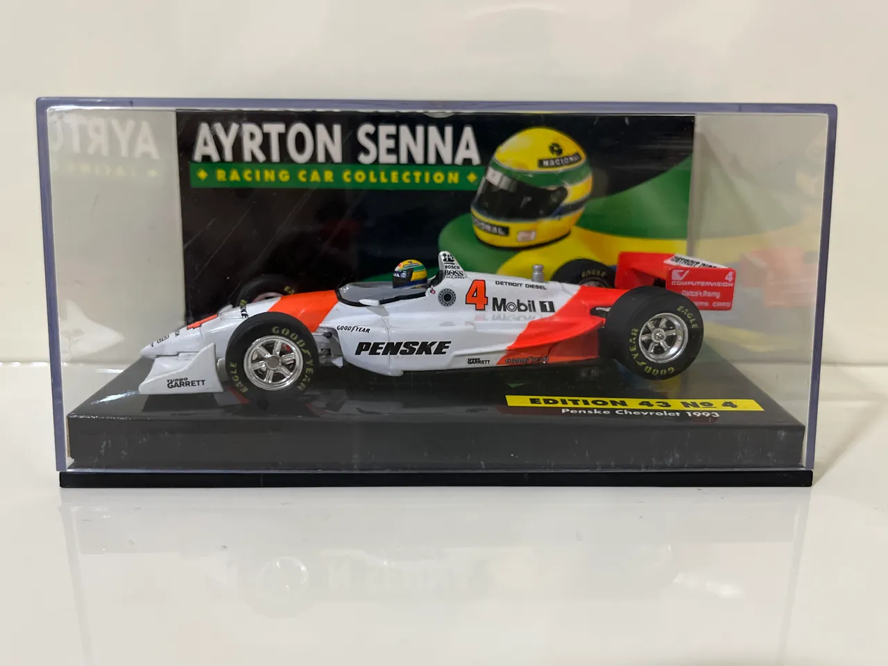 Ayrton Senna 1:43 F1 Minichamps McLaren Honda MP4/5B 1990