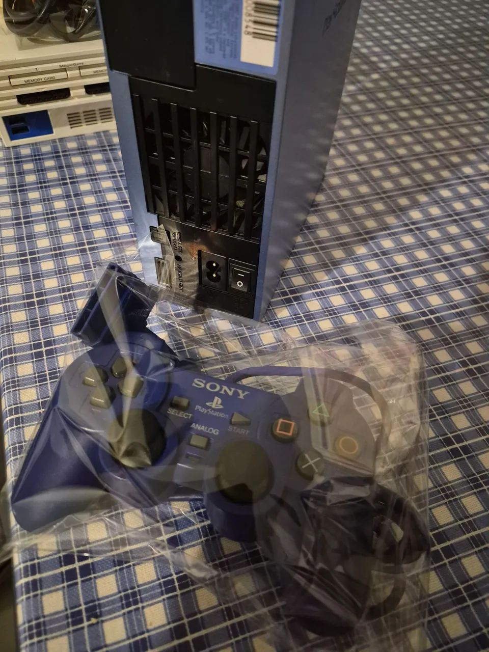 Ps2 Fat Aqua Blue - sem caixa . - Foto 4