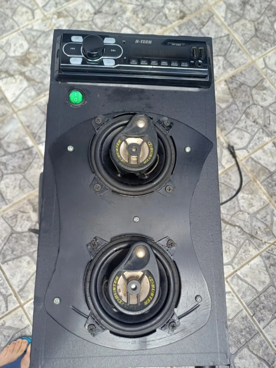 Caixa customizada- bluetooth - stereo com subwoofer - compacta  - Foto 2