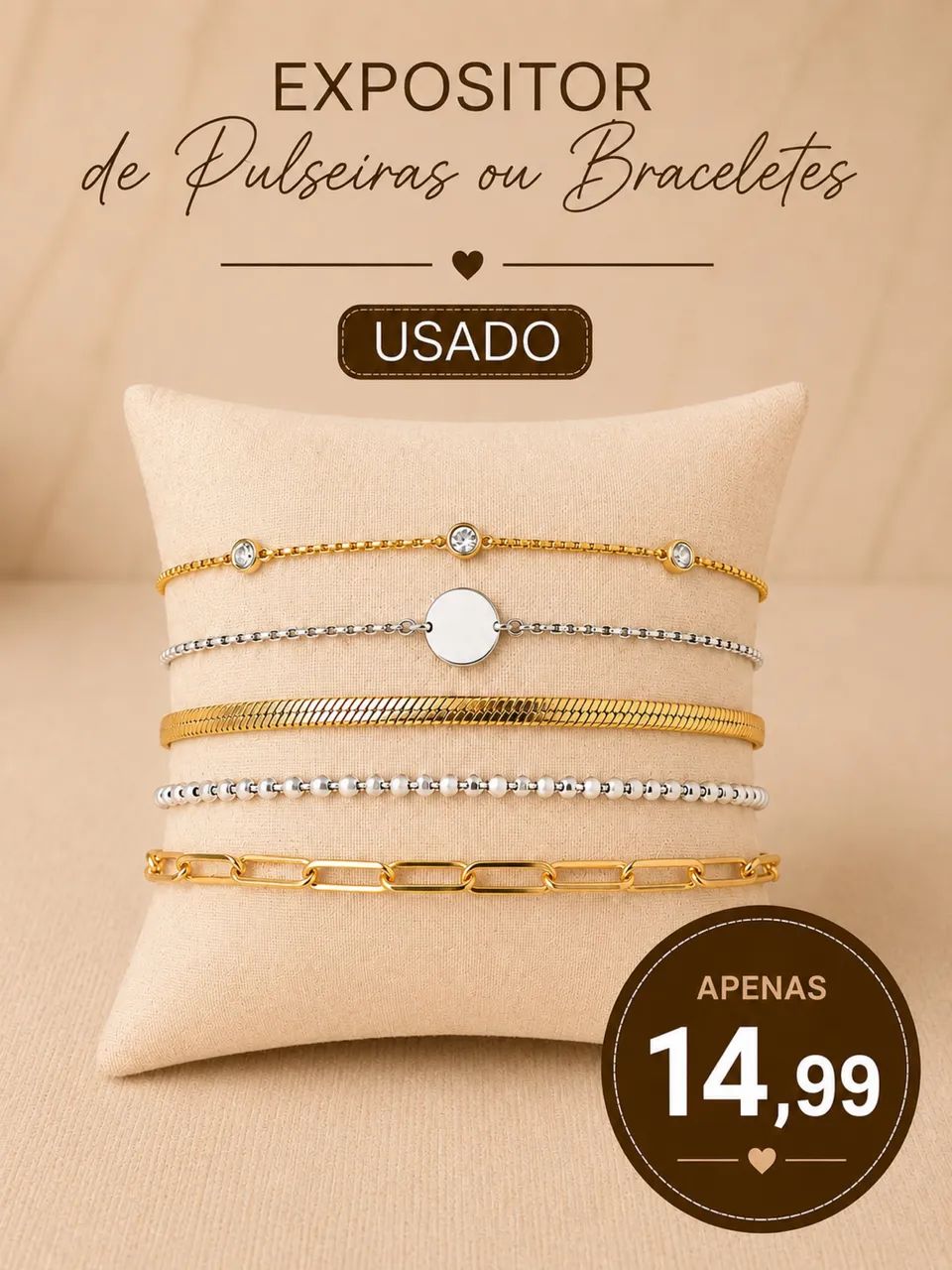 EXPOSITOR de Pulseiras ou Braceletes