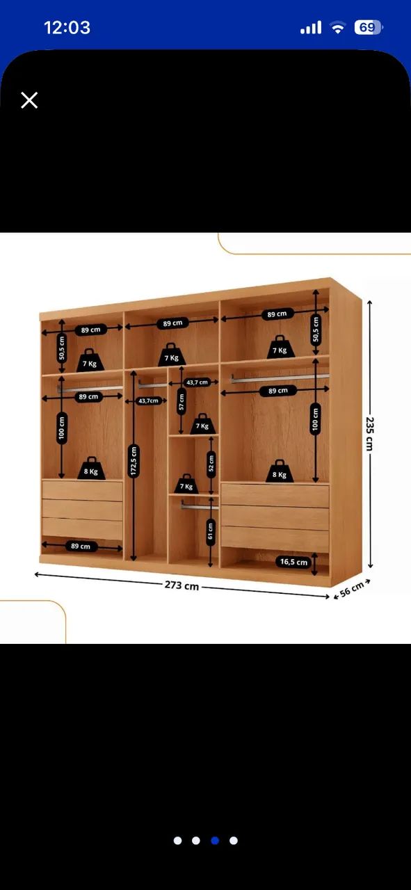 Guarda roupas - Foto 2