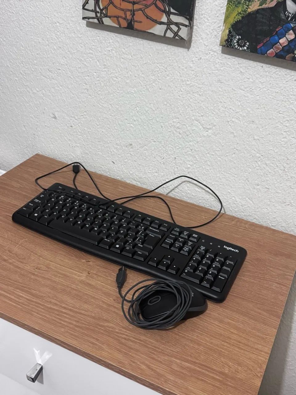 Teclado e Mouse Logitech MK120