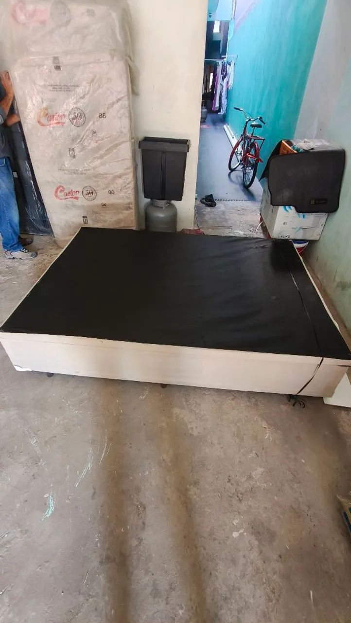 Cama casal com baú  - Foto 2
