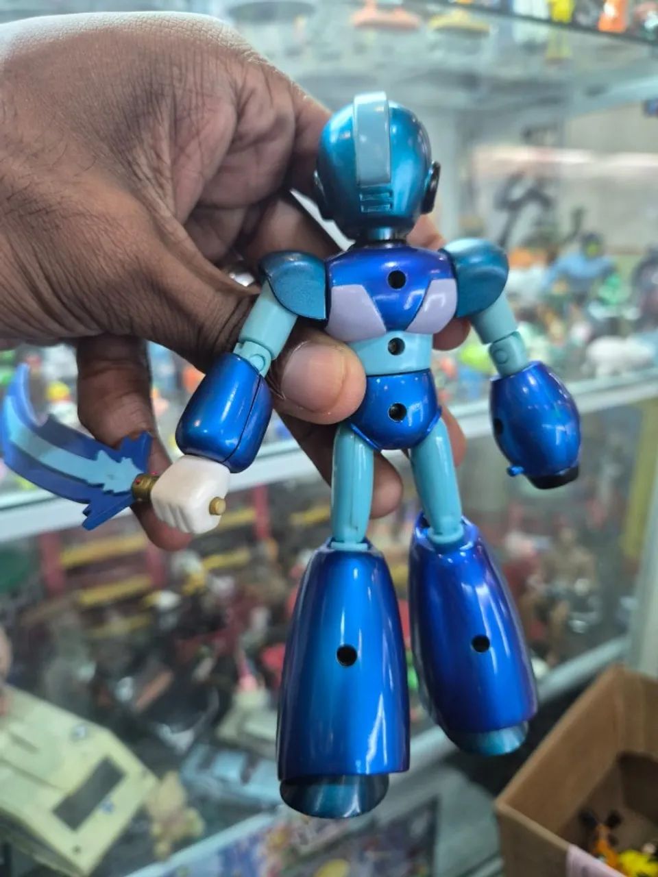 Boneco Mega Man - 15 cm - Foto 2
