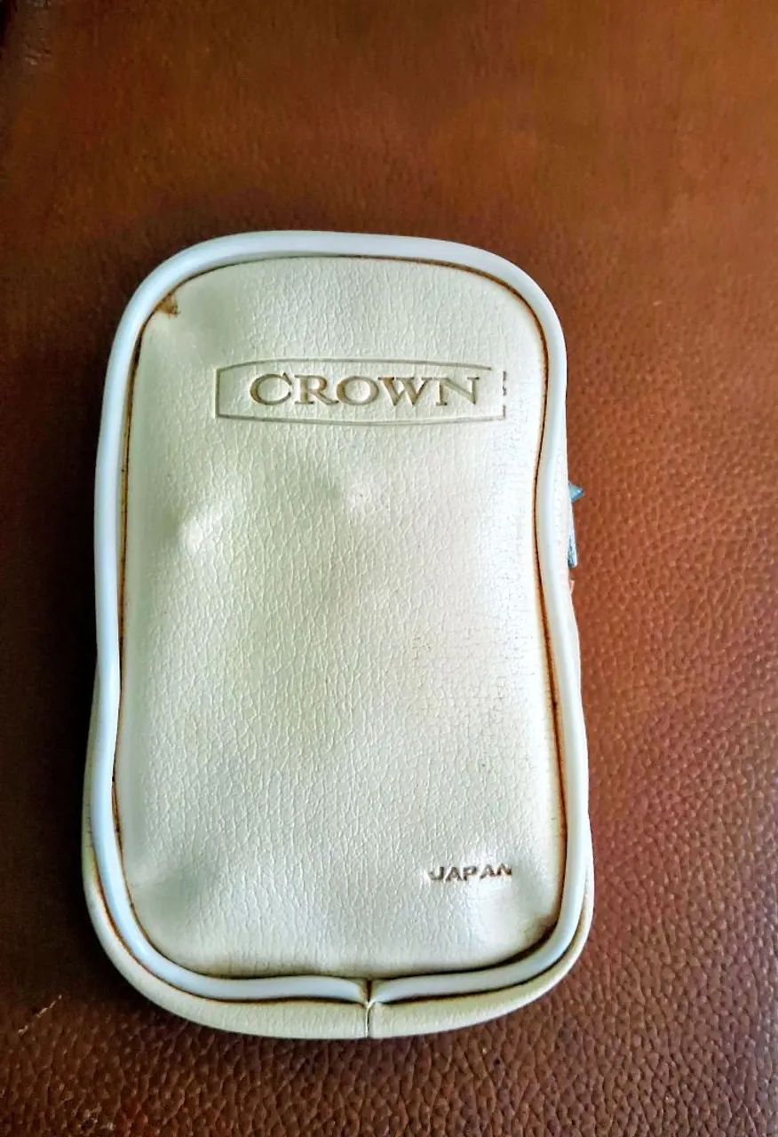 Microfone de mesa antigo Crown - Foto 4