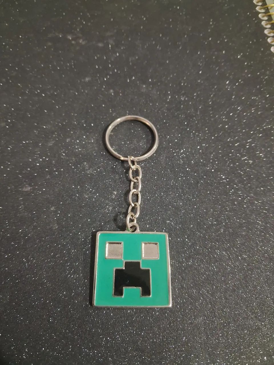 Chaveiro Metálico Minecraft Creeper Geek