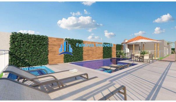 Apartamento 2 dormitórios com sacada e lazer completo - Apartamento em Lançament... - Foto 7