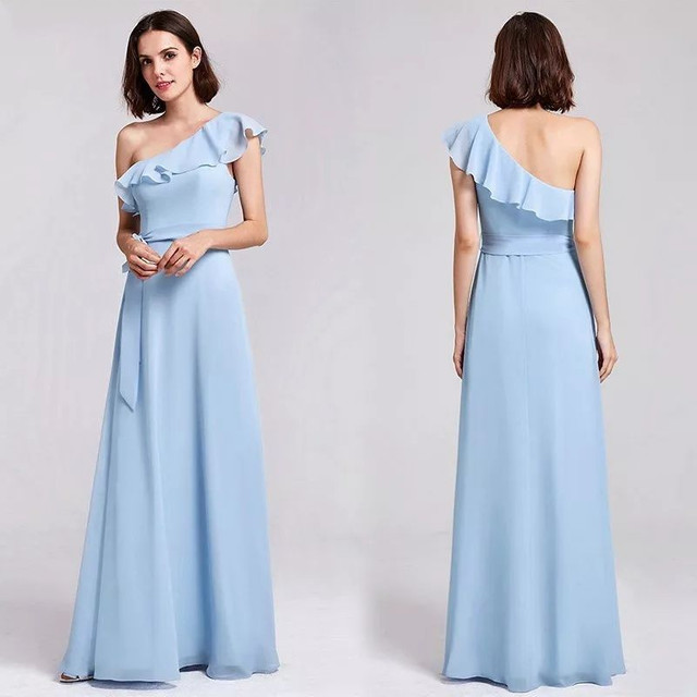 azul marsala vestido