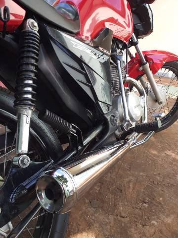 Vendo ou troco 125 2014 por carro dok ok - Foto 3