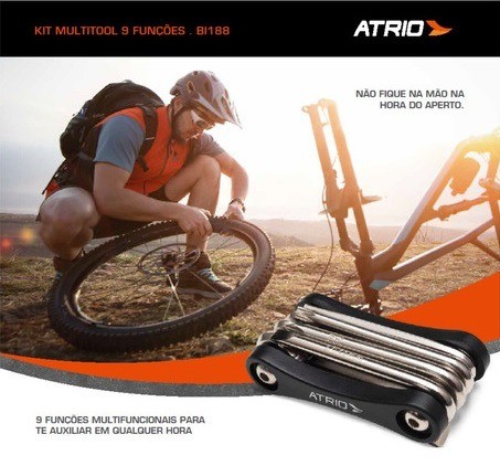 Kit de Ferramentas Para Bicicleta