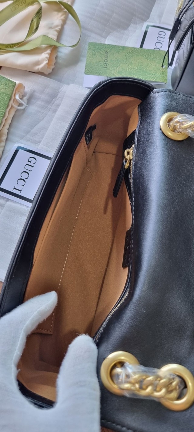 Bolsa Gucci Marmont Matelassê  - Foto 4