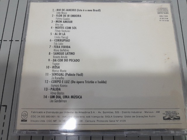 CD Fera ferida - Nacional - Volume 01 (1993) - Foto 2