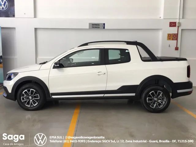 R$ 66.990 é quanto custa uma Volkswagen Saveiro Cross Cabine Dupla