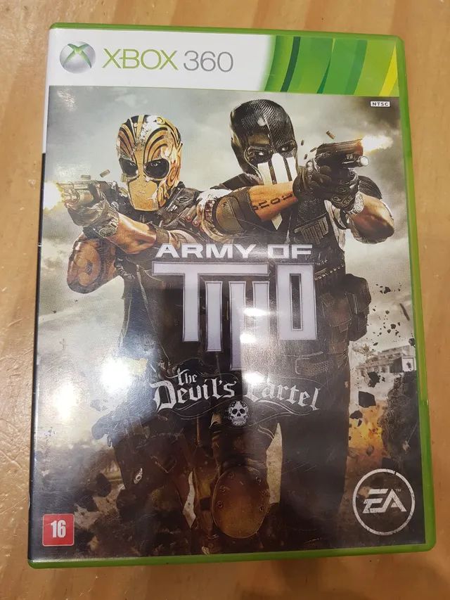 BH GAMES - A Mais Completa Loja de Games de Belo Horizonte - Army of Two:  The Devil's Cartel - Xbox 360